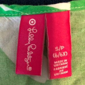 LILLIY PULITZER GIRLS FOR TARGET TOP SZ S